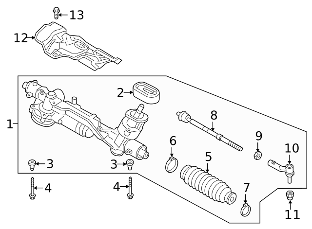 Outer Tie Rod 3QF-423-812-C