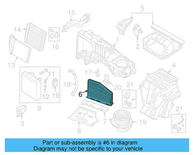 Cabin Air Filter 1K1-819-669 — фото 12