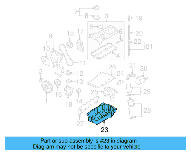 Engine Oil Pan 06J-103-600-AF