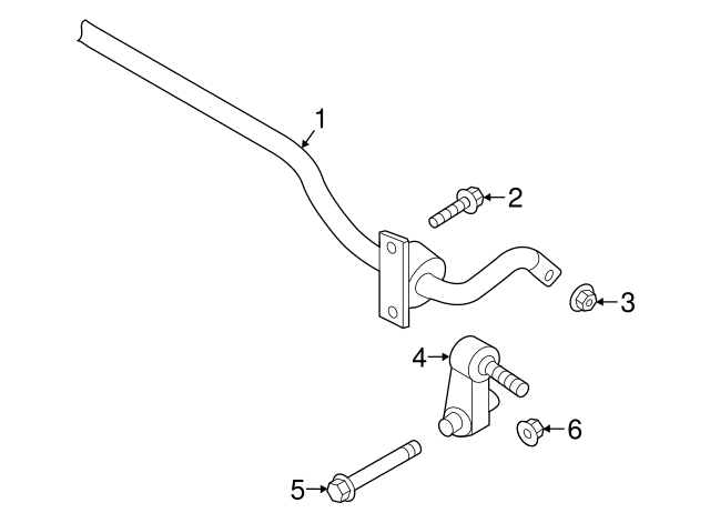 Stabilizer Link 5Q0-505-465-A - View 21