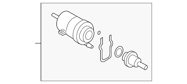 FUEL FILTER Gas motor 6Q0-201-051-J