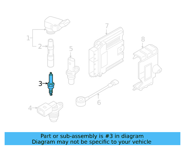 Spark Plug 06K-905-601-K — Ansicht 21