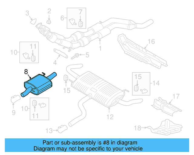 Exhaust Muffler 3QF-253-409-F