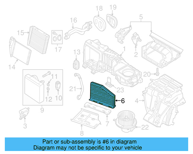 Cabin Air Filter 1K1-819-669