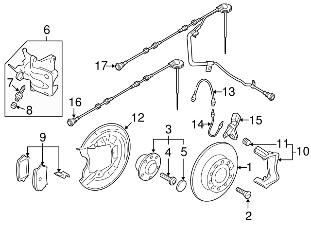 Disc Brake Rotor Rear 5Q0-615-601-D — фото 30