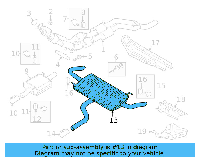 Exhaust Muffler 3QF-253-409-F - View 3