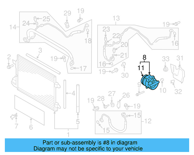 A/C Compressor 1K0-820-859-S - View 8