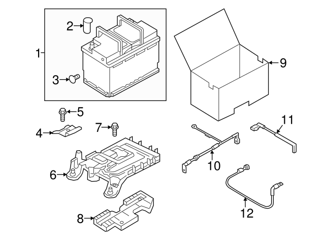 Vehicle Battery 5K0-915-105-G - View 21