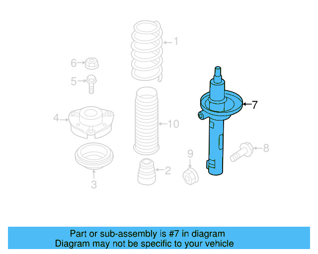 Strut 5C0-413-031-BN — Ansicht 4