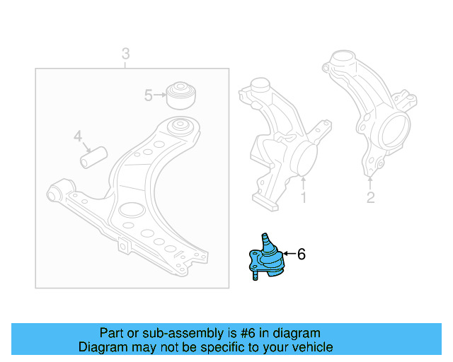 Ball Joint 1K0-407-366-C - View 9