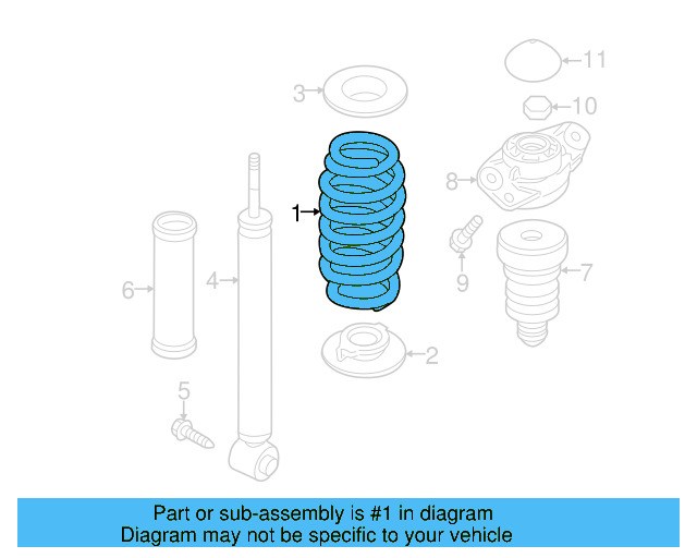 Coil Spring 1K0-511-115-DF — Ansicht 16
