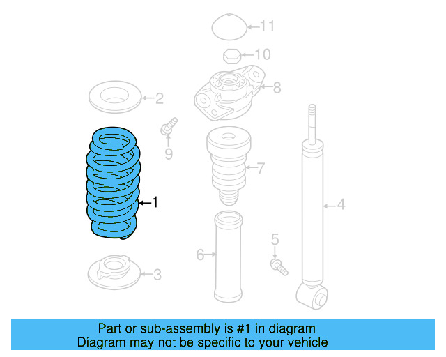 Coil Spring 1K0-511-115-DF — Ansicht 12