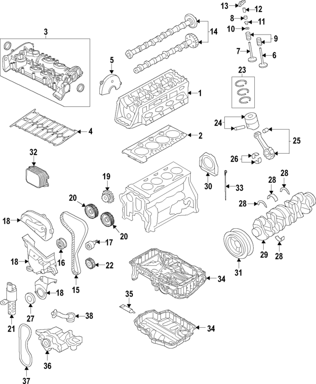 Timing Belt 04E-109-119-F - View 7