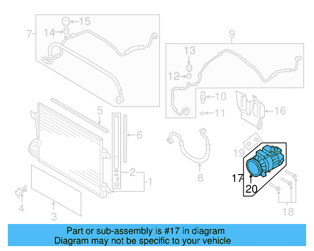Compressor 1K0-820-808-G