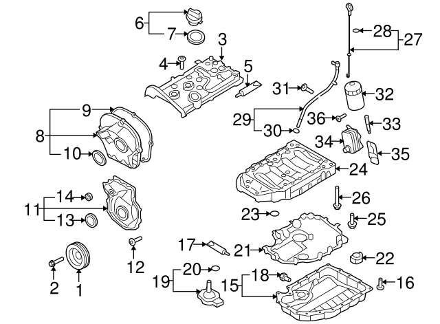 Engine Oil Pan 06J-103-600-AF