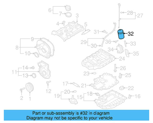 Oil Filter 06J-115-403-Q