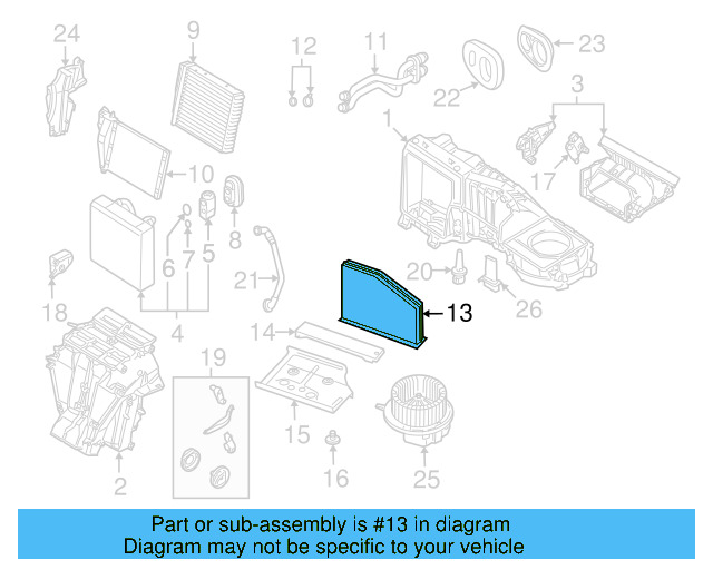 Cabin Air Filter 1K1-819-669