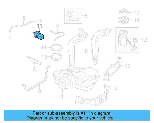 FUEL FILTER Gas motor 6Q0-201-051-J - View 20