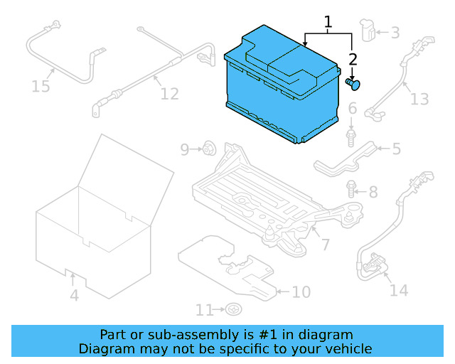 Vehicle Battery 5K0-915-105-G - View 20