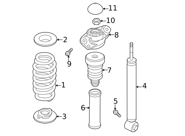 Coil Spring 1K0-511-115-DF — Ansicht 4