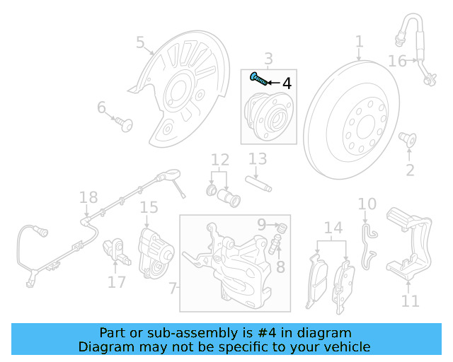 Hub Assembly 3QF-407-621-G