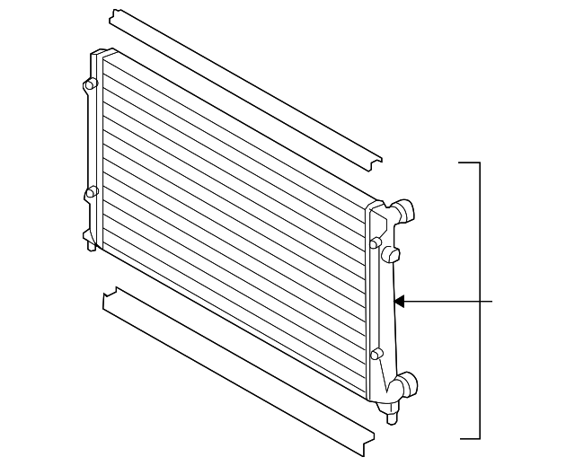Radiator 1K0-198-251-CS - View 8