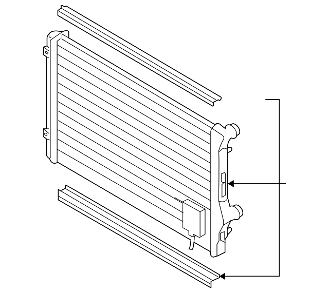 Radiator 1K0-198-251-CS