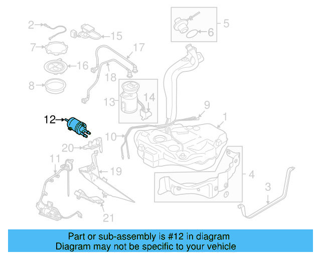 FUEL FILTER Gas motor 6Q0-201-051-J - View 37