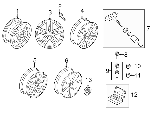 Sensor 1K0-907-253-D — Ansicht 8