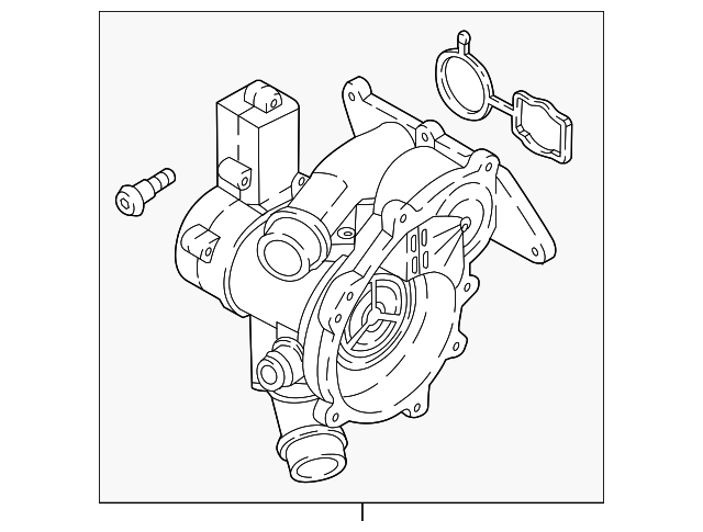 Engine Water Pump Housing 06L-121-111-P — фото 17