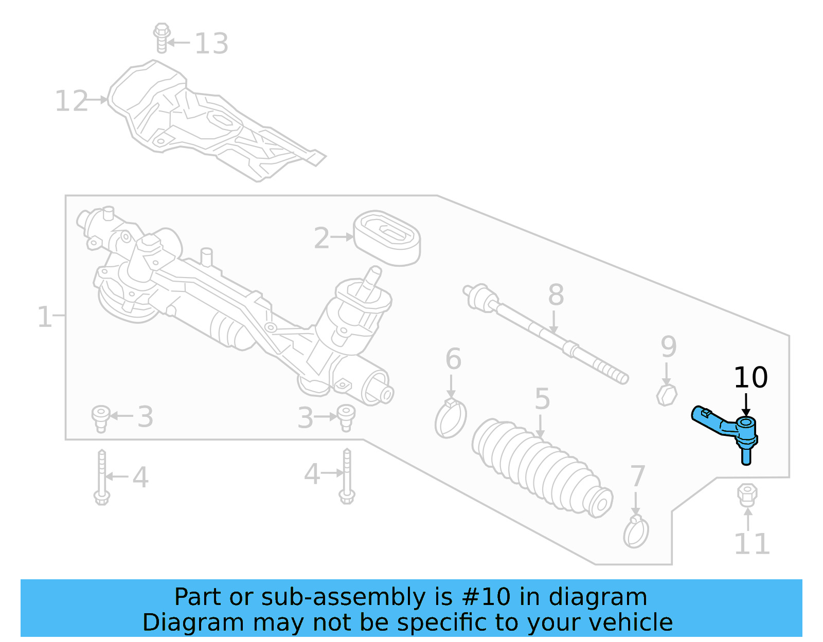 Outer Tie Rod 3QF-423-812-C - View 4