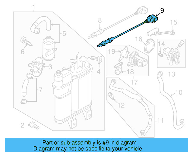 Oxygen Sensor 06K-906-262-CE — Ansicht 19