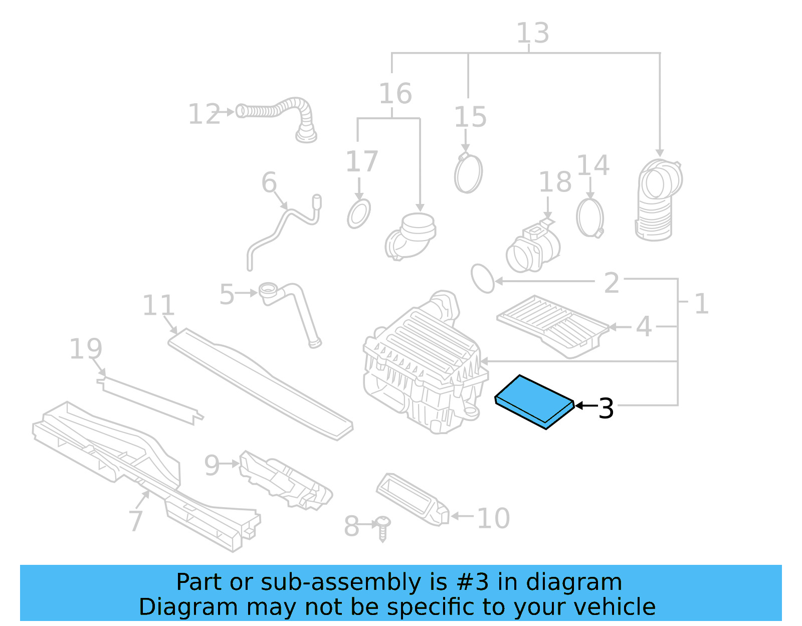 Air Filter 5Q0-129-620-B