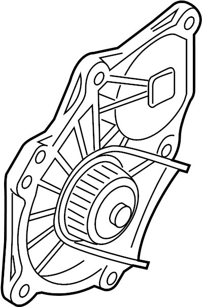 Engine Water Pump 06L-121-012-L