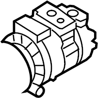 A/C Compressor 1K0-820-808-F