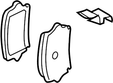 Brake Pads Rear 5C0-698-451-D