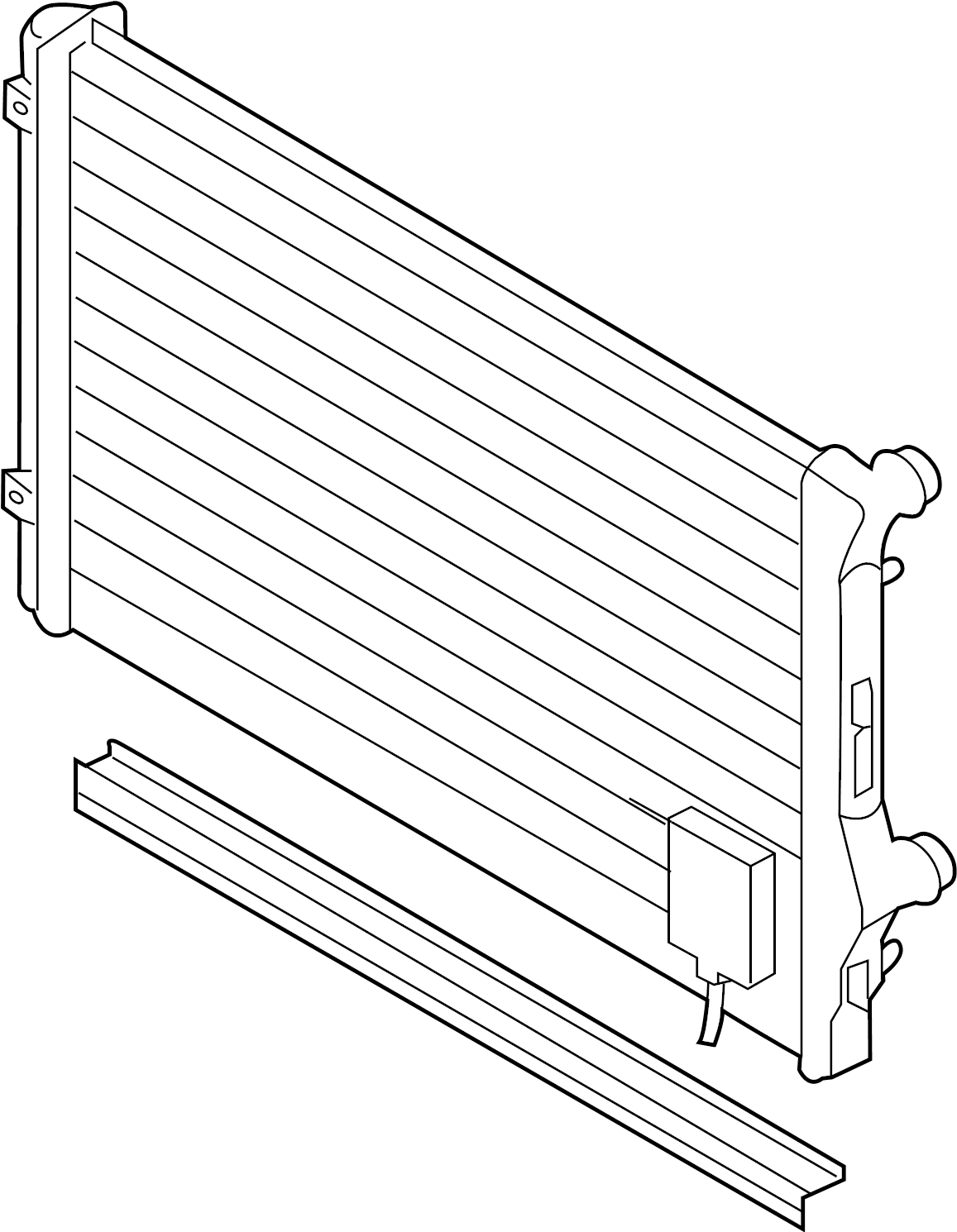 Radiator 1K0-198-251-CS