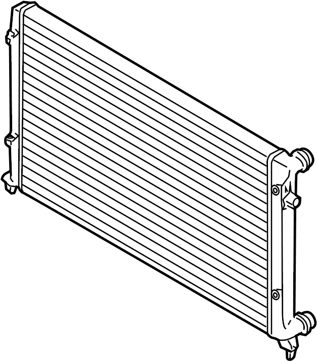 Radiator 1K0-198-251-CS