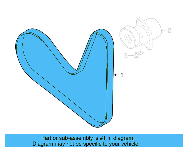 Serpentine Belt 06K-903-137-A