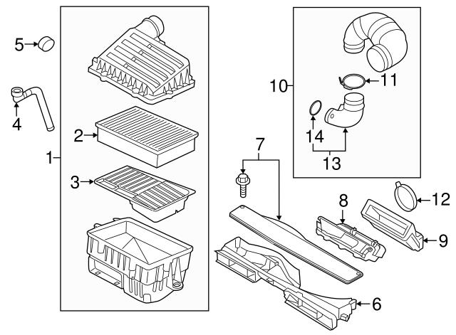 Air Filter 5Q0-129-620-B