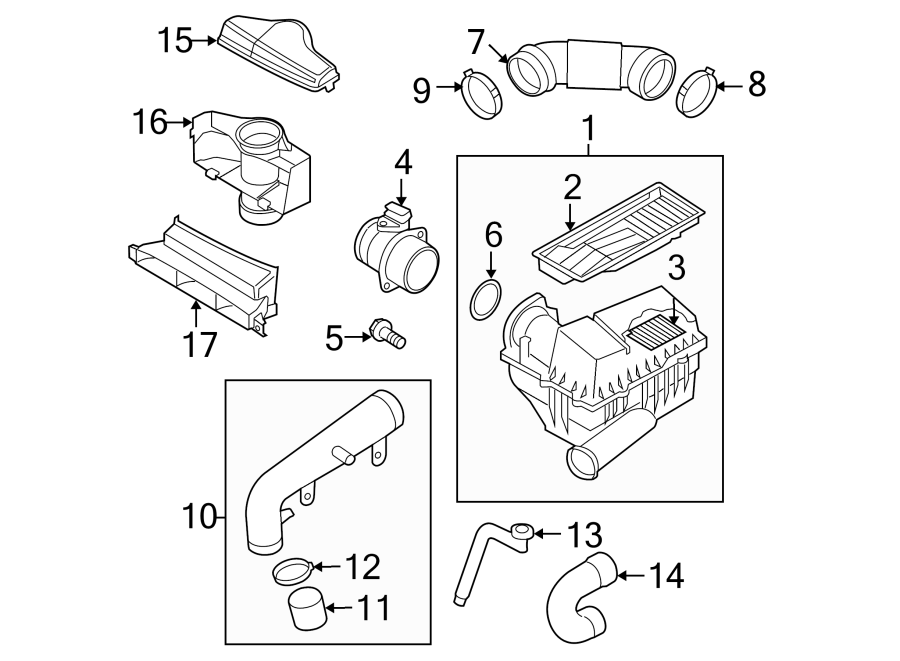 Mass Air Flow Sensor 06J-906-461-B - View 29