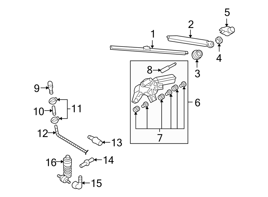 Wiper Motor Assembly 5N0-955-711-B