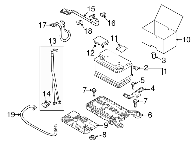 Vehicle Battery 5K0-915-105-G - View 15