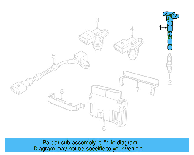 Ignition Coil 06H-905-110-P - View 21