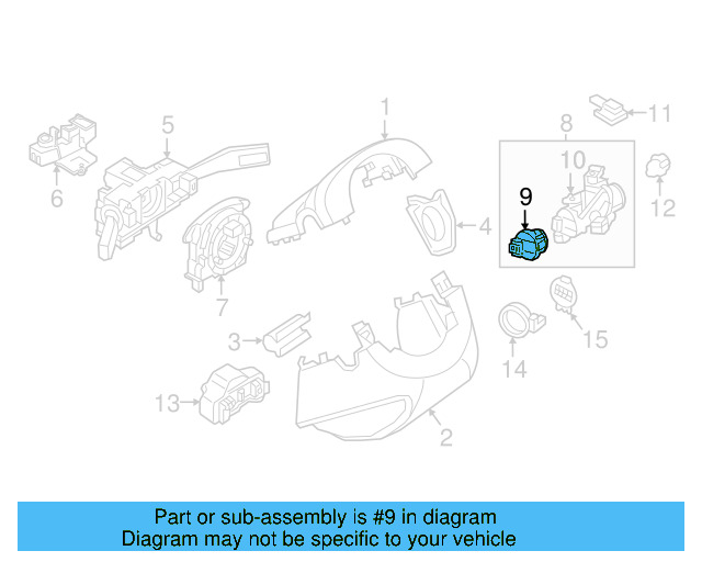 Ignition Switch 1K0-905-849-B