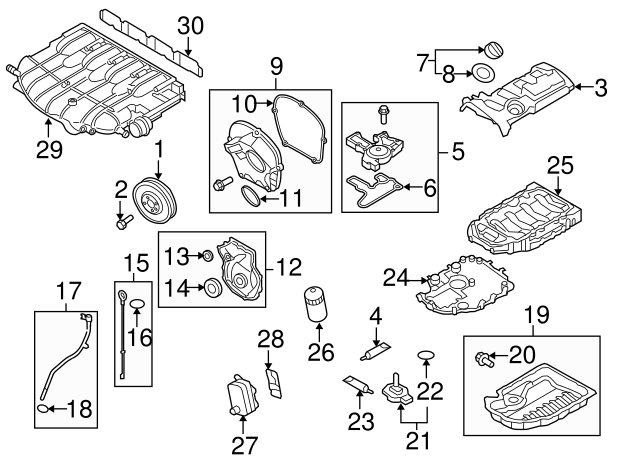 Engine Oil Pan 06J-103-600-AF