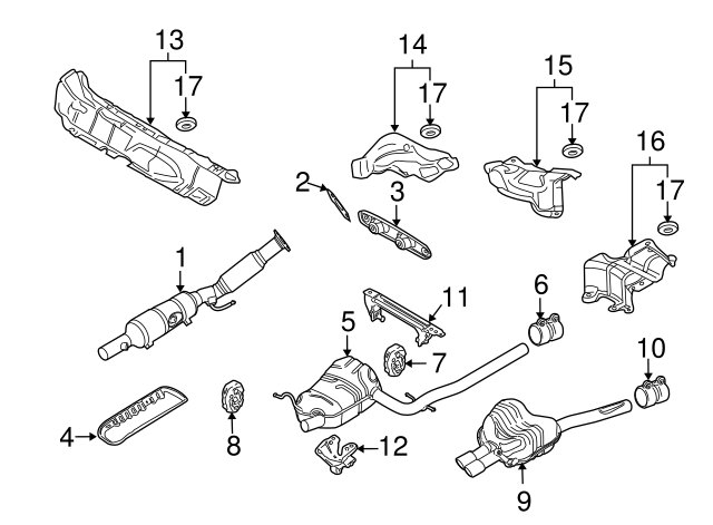 Catalytic Converter 5C0-253-059-AL — Ansicht 14