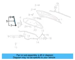 Hood Lift Support 1K0-823-359-A — миниатюра 1