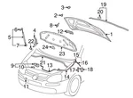 Hood Lift Support 1K0-823-359-A