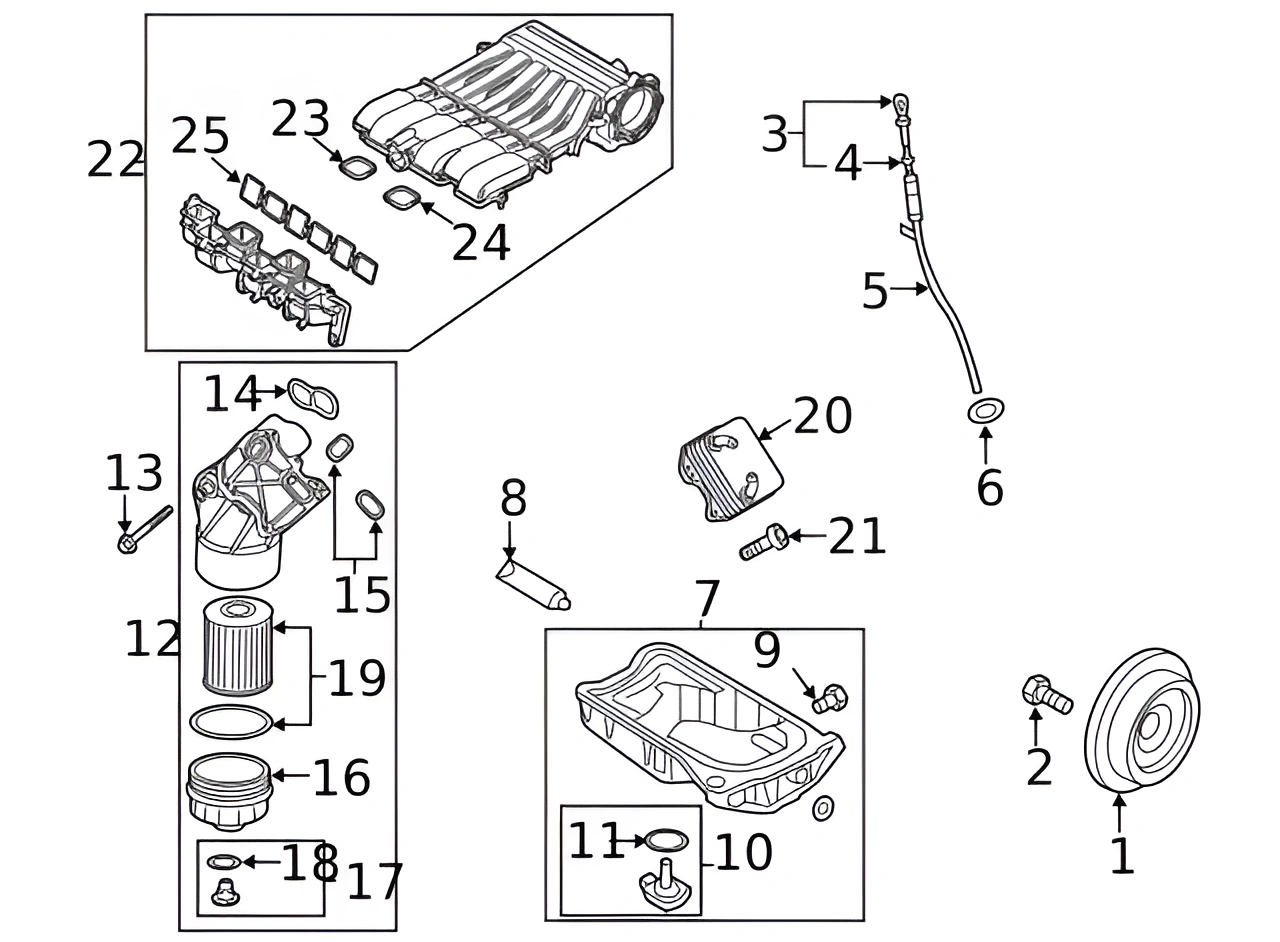 Oil Filter 03H-115-562 - View 5